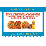 Family Bucket 18"